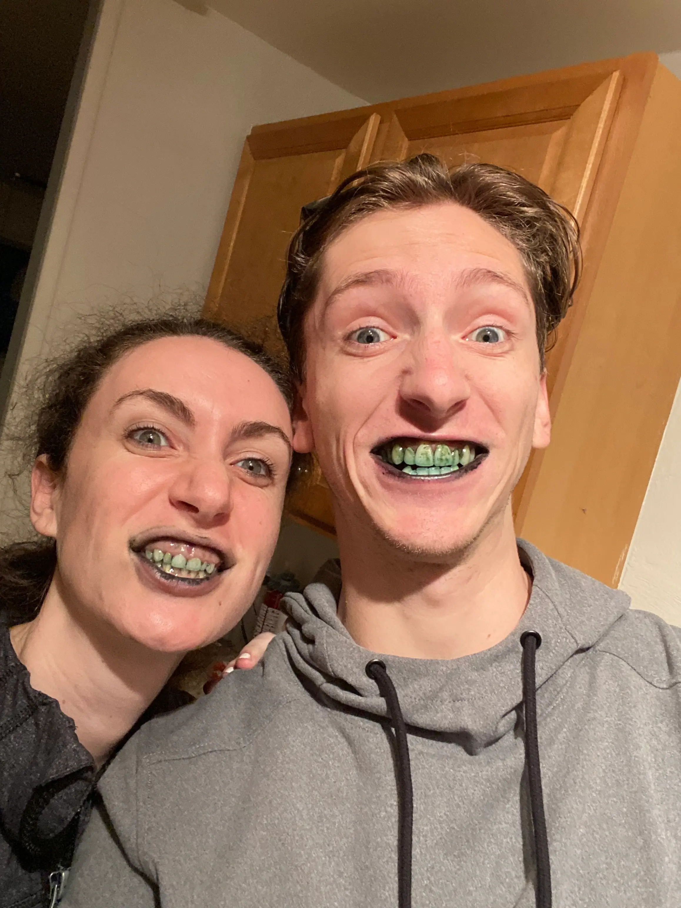 Tim & Marina in their dorky era