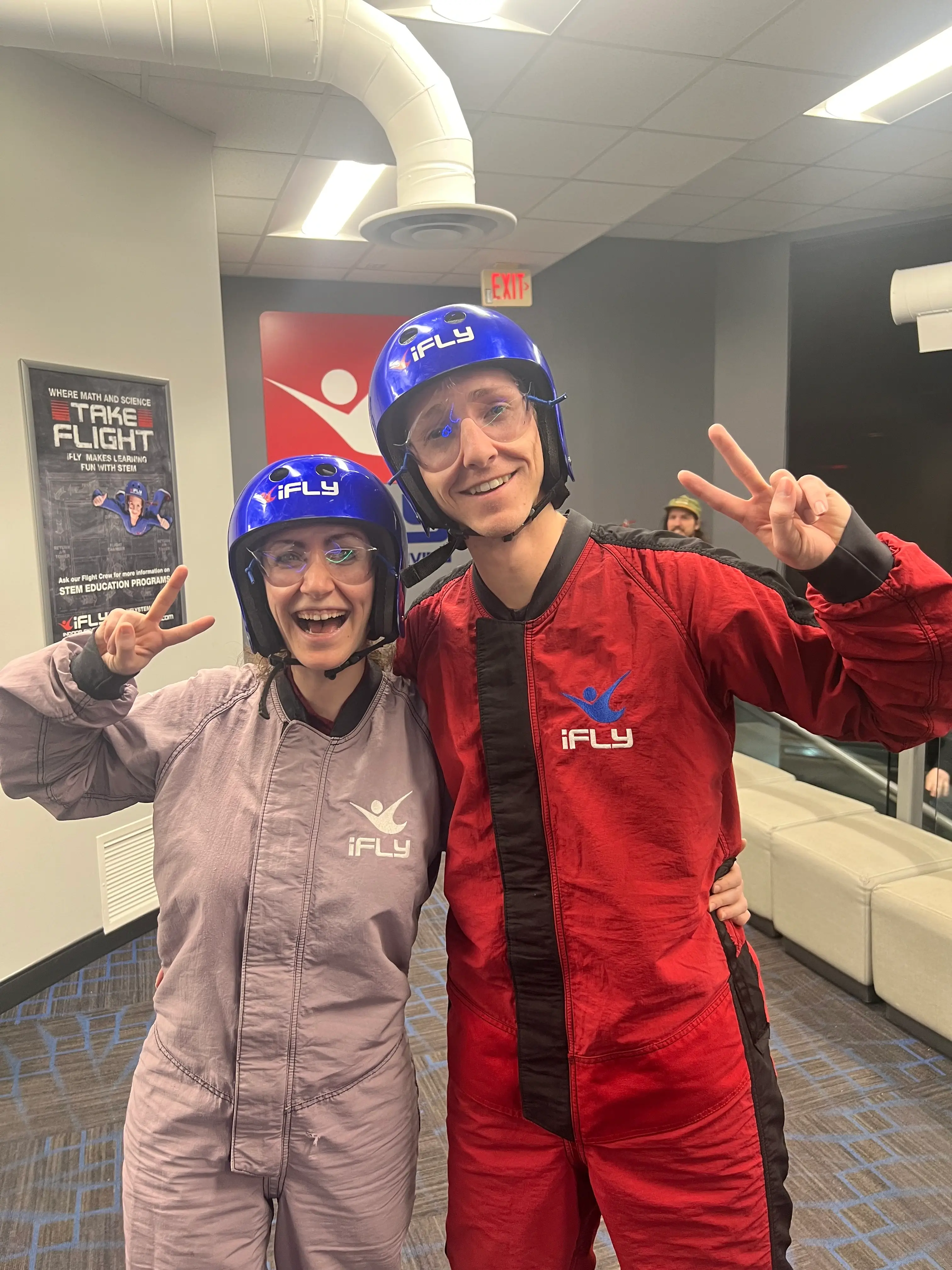 Tim & Marina in their dorky era